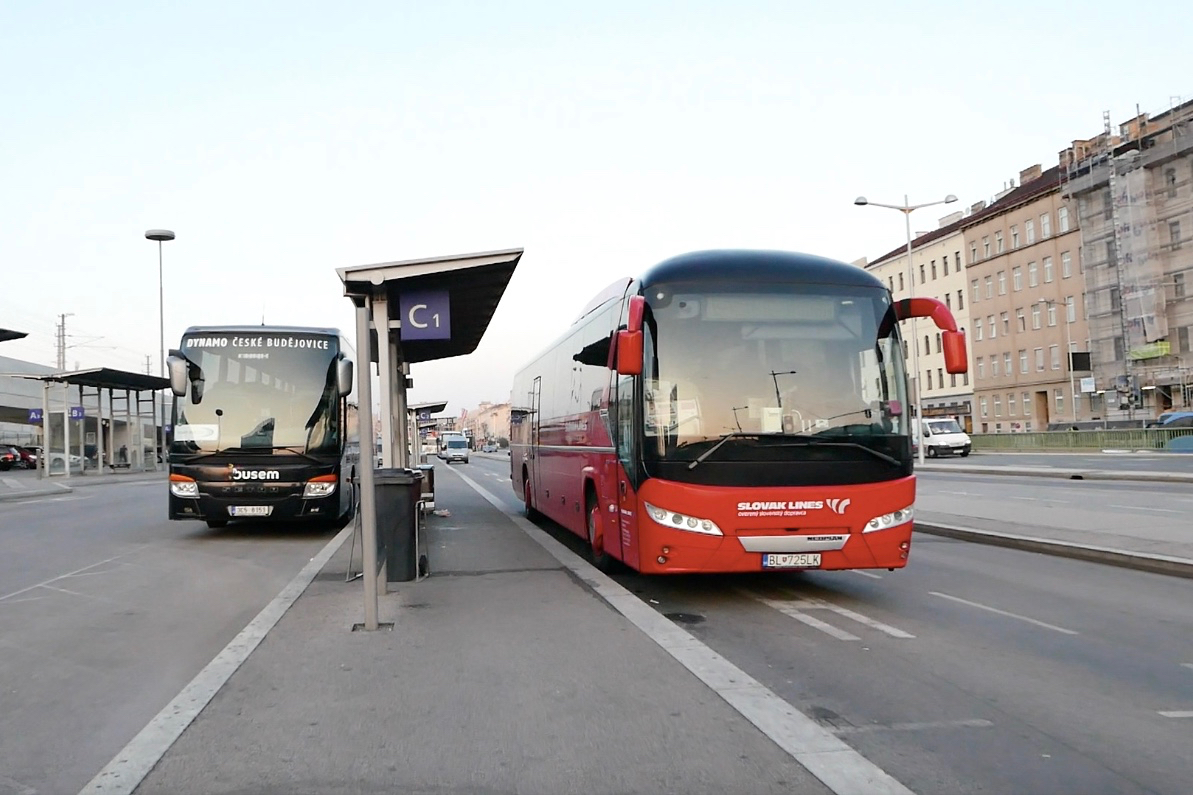 布拉提斯拉瓦交通|維也納到布拉提斯拉瓦巴士Slovak Lines教學
